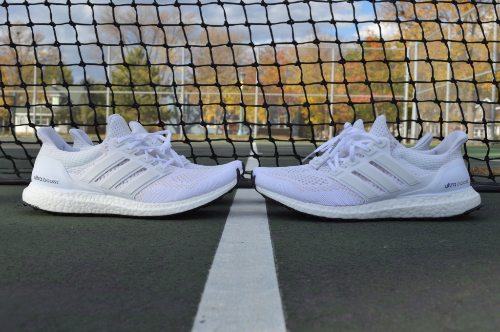 all white ultra boost